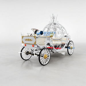 Calèche royale électrique de haute qualité, fermée, à chevaux, pour mariage et visites touristiques, à vendre - Product Image 1