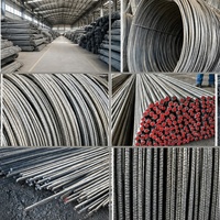 Barres d'armature en acier déformé 6mm-40mm HRB400 HRB500 GB 1499.2 laminées à chaud pour la construction, service de découpe et de pliage