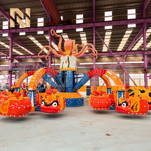 Manège de fête foraine Fly Polyp Octopus, manège rotatif géant en forme de pieuvre pour parc d'attractions, vente - Product Image 5