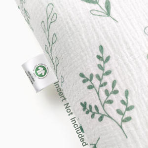 Kustom 80x55cm 100% katun organik sarang bayi Crepe penutup bayi kain kasa kursi bantal penutup untuk bayi baru lahir tidak termasuk - Product Image 2