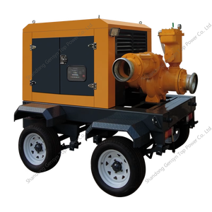 Bombas de aguas residuales de autosucción de emergencia contra incendios eléctricas de gran flujo Prevención de inundaciones Unidades de bomba móvil Bomba Camiones Bombeo de drenaje - Product Image 5