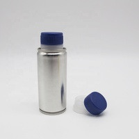 Vente en gros de boîtes de conserve aérosol vides de 200 ml personnalisées avec impression CMYK, boîtes métalliques pour peinture, pulvérisation automobile, agent de nettoyage