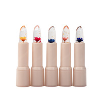 Bálsamo Labial Vegano de Alta Calidad con Sabor a Fruta, Color Cambiante, Lápiz Labial Mágico de Cristal