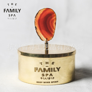 น้ำมันหอมระเหยโรมาคริสตัลในขวดทองแดงบริสุทธิ์ คุณภาพสูง ช่วยปรับอารมณ์ กลิ่นหอมจากธรรมชาติ - Product Image 2