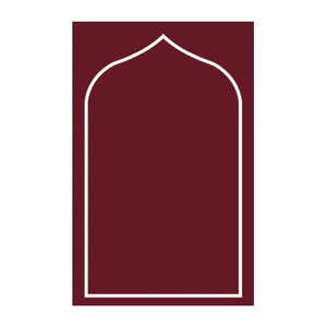Tapis de prière en velours cristal 80x120cm antidérapant, style ethnique, design persan, pour usage domestique et commercial, salon - Product Image 3