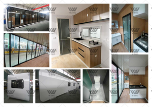 Cabina de Transporte Económica y Rápida con Panel Sándwich de <span class=keywords><strong>Madera</strong></span> para Uso <span class=keywords><strong>en</strong></span> Exteriores y Edificios de Oficinas - Product Image 5