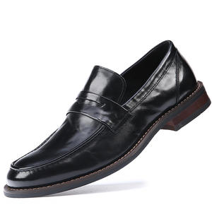 Chaussures de bureau classiques de luxe haut de gamme 2026, en cuir véritable, à lacets, légères, respirantes, antidérapantes, à bout carré - Product Image 5