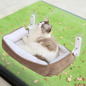 <span class=keywords><strong>Wowo</strong></span> Cama Hamaca para Gatos de Alta Calidad de Algodón PP, para Ventana, Inalámbrica, Cama Solar para Gatos, Cama Hamaca para Mascotas de Gran Tamaño, ¡Gran Venta! - Product Image 1