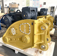 Casse-pierre hydraulique à double vibration Mingnike Vibro Ripper pour excavatrices de 30-35 tonnes avec moteur HYDRO LEDUC 100% - Garantie 1 an