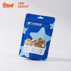 Logotipo personalizado esmerilado personalizado a prueba de humedad Stand-Up Pet Snack Nut Embalaje Bolsa Heat Sealbag Bolsa de plástico Ziplock - Product Image 2