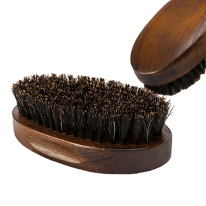 Cepillo para Barba de Cerda de Jabalí 100% Natural para Hombre con Kit de Afeitado y Cuidado de la Barba con Cepillo de Cerda de Jabalí y Cuidado con Cuentas Tipo Láser - Product Image 4