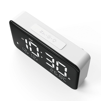 Calendrier électronique de la température Affichage de l'horloge intelligente Fonction de carillon horaire numérique Led Réveil