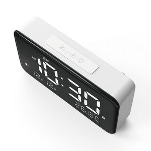 นาฬิกาอิเล็กทรอนิคส์แสดงปฏิทินอุณหภูมิแบบอิเล็กทรอนิกฟังก์ชั่นกระดิ่งชั่วโมง - Product Image 2