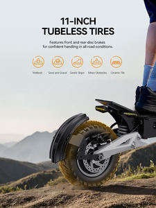 Scooter Eléctrico Plegable Todoterreno T10 Barato y Rápido, Disponible en UE, EE. UU. y Reino Unido, Trotinette Electrique, Skateboard Eléctrico para Adultos, T10 Mono - Product Image 3