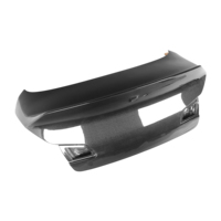 Tapa de Maletero de Fibra de Carbono Real para Infiniti G37 Sedán de 4 Puertas, Modelo de Actualización Automática, Tapa de Maletero Trasera, Kit de Carrocería G37