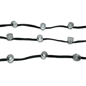 EVO-800-MT2;8 * 100ct DC12V WS2811 RGB IC adressable 12mm EVO marque Pixel guirlande lumineuse 3Pin 2.5 pouces fil noir 2M câble au début - Product Image 4