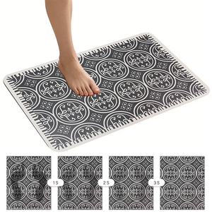 Alfombra de Baño de Diatomita para Baño Moderno con Tecnología de Secado Rápido para Absorber Agua Instantáneamente y con Base Antideslizante de Seguridad - Product Image 1