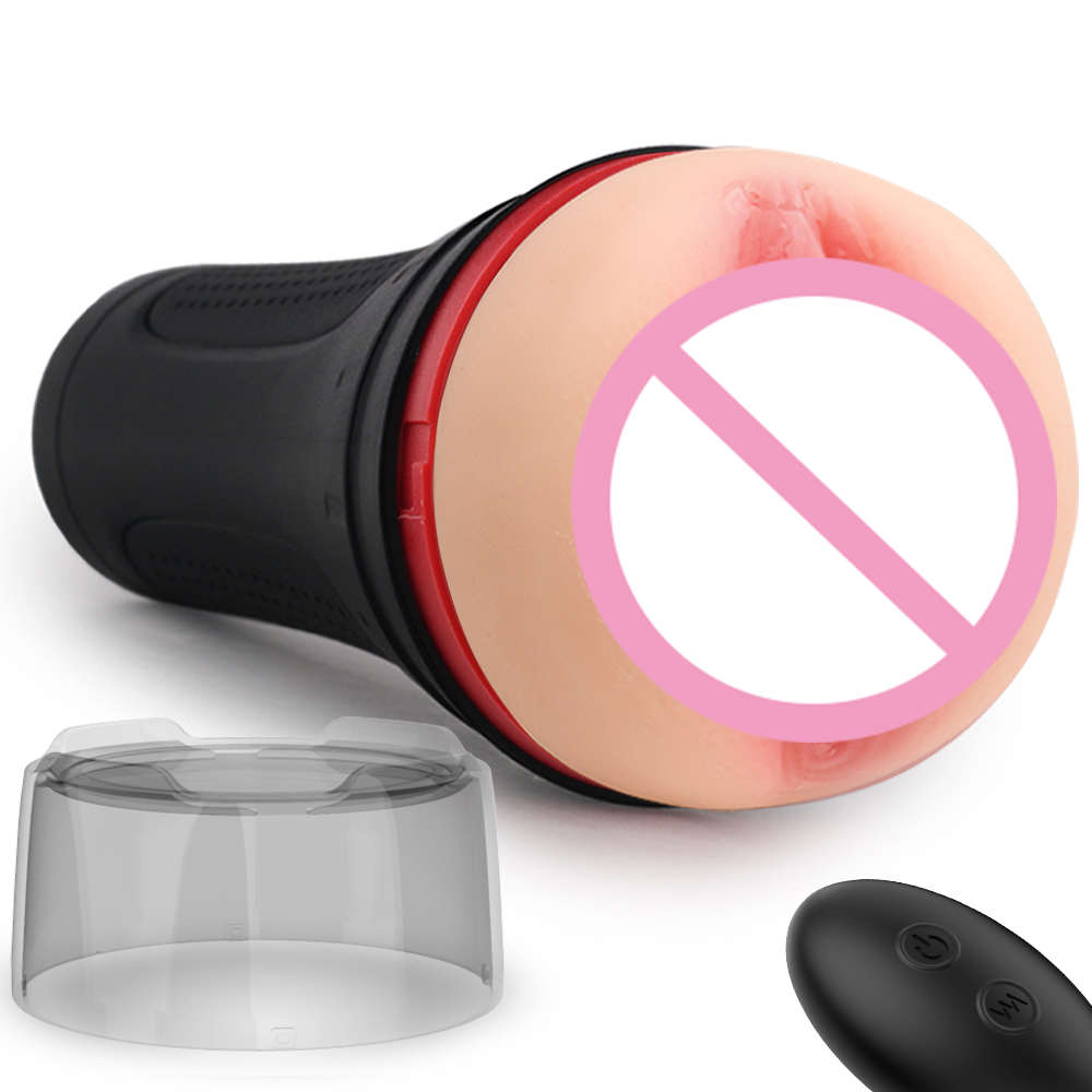 Vibrador de vagina de silicone macio para homens, brinquedo sexual masculino para masturbação, em atacado, S-HANDE