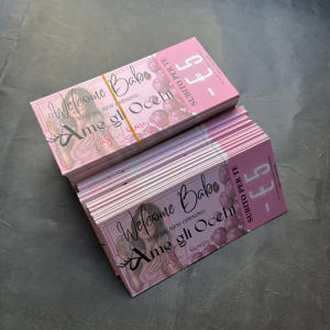 Boletos de Evento Impresos a Todo Color en Rosa de Lujo - Tarjetas de Cupón Personalizadas con Código QR y Perforación para Desprendimiento - Product Image 5