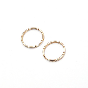<b>Car</b> Keychain <b>Key</b> <b>Rings</b> 20mm Aperture Stainless Steel Metal Hardware Accessory For Bags Home Use - Product Image 2