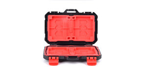 पोर्टेबल प्लास्टिक फोल्डिंग कार्ड धारक कॉम्पैक्ट प्लास्टिक माइक्रो एसडी कार्ड मामला इलेक्ट्रॉनिक आयोजक वाटरप्रूफ मेमोरी कार्ड धारक बॉक्स - Product Image 5