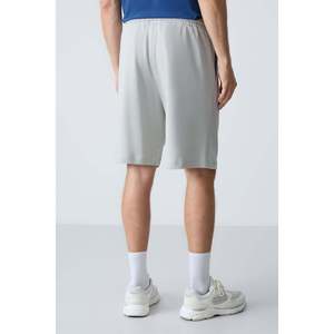 Shorts basiques pour hommes en coton texturé épais et doux, coupe standard - 81277 - Stone - Product Image 5
