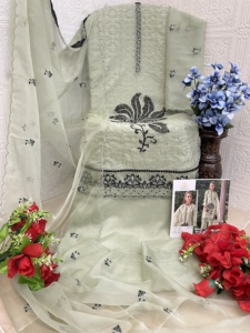 Traje paquistaní de diseñador más vendido, secuencia de bordado, trabajo, traje Salwar para boda, Salwar pakistaní Kameez - Product Image 6