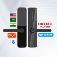Cerradura Inteligente Digital para Puerta Sinon Security Airbnb Home Cerradura Tuya TTlock, Funciona con Alexa para Edificios de Apartamentos