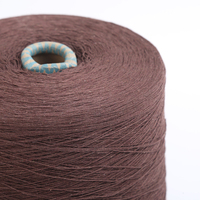 Factory Recycled Polyester Knitting Yarn 10s 16s 19s 21s Cotton Blended Yarn for Knitting