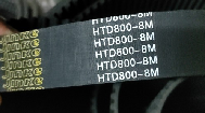 สายพานไทม์มิ่งซิงโครนัสขนาด 800-8M 25 มม. สำหรับเครื่องจักรพลาสติก - Product Image 2