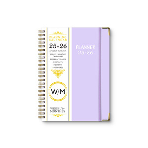 2025 del Notebook inglese transfrontaliero A5/A6/<span class=keywords><strong>A4</strong></span> del calendario della bobina del piano settimanale 100 fogli di rilegatura termica della carta Record di lavoro a fogli mobili - Product Image 1