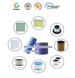 Rouleaux de tissu non tissé en polypropylène spunbond SS doux, absorbant l'eau, légers (27g, 37g), largeur 500mm, pour tapis de propreté pour animaux de compagnie - Product Image 2