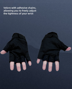 Alta Qualidade Esporte Metade Luvas Unisex Fitness Exercício Workout Luvas De Levantamento De Peso para Treinamento De Ginásio - Product Image 6