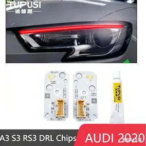 Angel Eyes <span class=keywords><strong>Jaune</strong></span> ROUGE BLEU pour <span class=keywords><strong>Audi</strong></span> 2017-2020 A3 S3 <span class=keywords><strong>RS3</strong></span> Feux de jour LED Module de feux de jour LED Plaquettes de circuit LED - Product Image 3