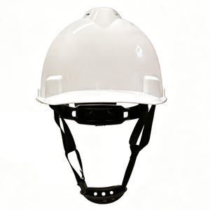 Casque de sécurité industriel ventilé en HDPE GUARDEVER, réglable, pour la protection de la tête lors du travail - Product Image 4