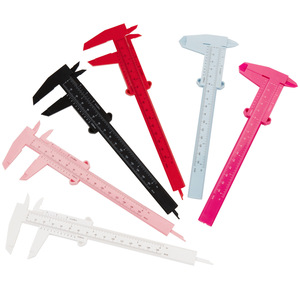 Calibrador Vernier de Plástico Reutilizable de 150 mm para Medir Cejas, Regla de Medición para Mapeo PMU y Maquillaje Permanente - Product Image 2