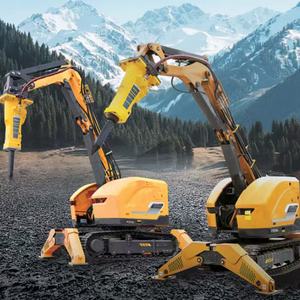 <span class=keywords><strong>Robot</strong></span> de démolition télécommandé PCR540C, énergie d'impact 855J, portée de contrôle 300m, pour le sauvetage en cas de catastrophe et l'élimination des débris - Product Image 1
