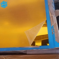 Fabricant de feuilles de miroir en acrylique Xintao, plastique PMMA adhésif, vente en gros, 1 mm, 2 mm, 3 mm, 4 pieds x 8 pieds, or, argent, gratuit