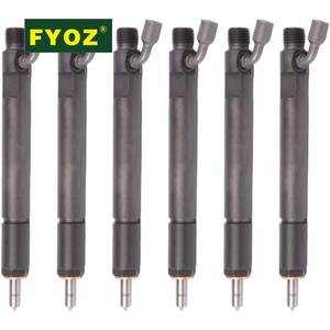 Juego de 6 Inyectores de Combustible para Motor Cummins 6CT8.3 QSC8.3, para Motor Komatsu 6D114 SAA6D114E, <span class=keywords><strong>0432191341</strong></span>, Excavadora PC300-7 - Product Image 1