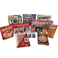Boîte de rangement personnalisée pour jeux de société, cartes à jouer et jeux de plateau