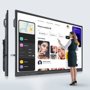 75-inch tương tác dẫn màn hình hội nghị với 4K Độ phân giải bút/ngón tay cảm ứng Android OS cho văn phòng/hội nghị/giáo dục sử dụng - Product Image 1