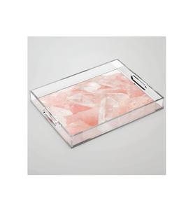 Plateau acrylique de grande taille de forme personnalisée de qualité exclusive dernier design plateau de service à thé et café à un prix abordable - Product Image 6