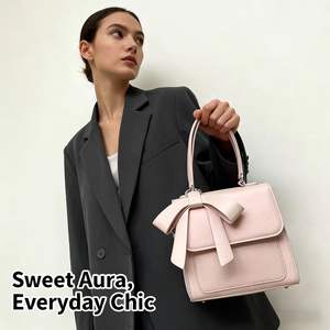 <span class=keywords><strong>Mochila</strong></span> con Lazo para Mujer, Linda y Portátil, con Cierre de Cremallera, de Cuero PU, Diseño Exclusivo, Forro de Poliéster - Product Image 1