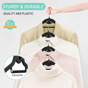 Perchas de Terciopelo Antideslizantes con Ganchos Acolchados, Diseño Plegable que Ahorra Espacio, para Guardar Ropa, Utensilios de Cocina y Bolsas - Product Image 3