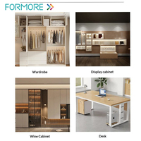 Contrachapado de Melamina Resistente a la Humedad FORMORE de 18 mm Estándar 4*8 Pies para Muebles de Interior