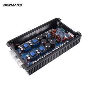 Amplificador de coche mono de clase <span class=keywords><strong>D</strong></span> de potencia máxima 10000WD de alta eficiencia de estilo brasileño Crossovers de aluminio y amplificador de bocina Subwoofer - Product Image 2