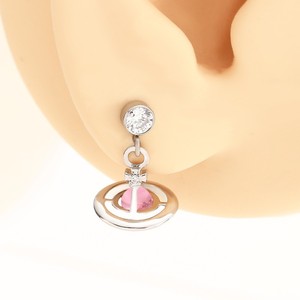Pendientes de tuerca que se pueden desenroscar <span class=keywords><strong>en</strong></span> ambos lados Saturno Esfera <span class=keywords><strong>Piercing</strong></span> Pendientes G23 Aleación de titanio Joyería corporal Hilo interno - Product Image 5
