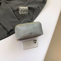 Sac de maquillage portable à paillettes, grande capacité, trousse de toilette de voyage, organiseur de toilette portable, multi-compartiments pour femmes