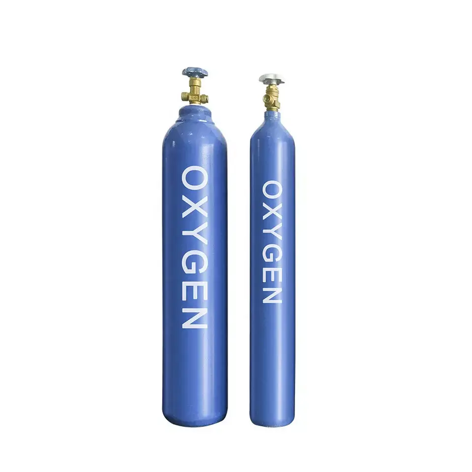 Tangki penyimpanan cairan medis 60L, katup oksigen Nitrogen Argon CO2 Gas Dewar Flask LO2 LCO2 LAR LN2 ISO 11439 silinder aliran Soda