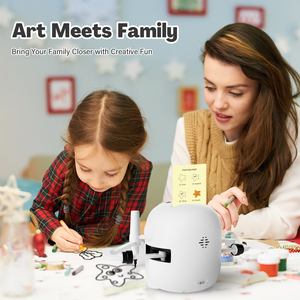 HMJ Vente en gros 2025 Machine <span class=keywords><strong>à</strong></span> dessin robotique automatique populaire pour enfants, <span class=keywords><strong>robot</strong></span> de dessin intelligent <span class=keywords><strong>à</strong></span> IA - Product Image 6